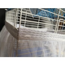 Birevcil (Xl) (90X30X30) cm Kafes Tülü Tamamen Beyazdır 5 Adet