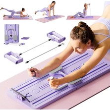 Leyaton Pilates Board Çok Amaçlı Reformer Tek Ebat, Tek Ebat, PBCAR01M, Mor