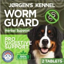 jorgens kennel köpek ıçın%100  tableti ve hapı 2 tablet/ bağırsak sağlığı & sindirim desteği