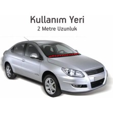 Contacall Ön Cam Dış Panel Mühür Fitili/ön Kaput Su Engelleyici Fitil 2 Metre Siyah Renk