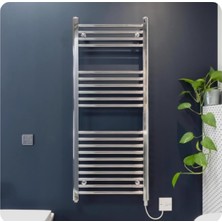 Unbezwingbar Elektrikli Havlupan Termostatlı 50X100 Krom Isıtıcı