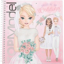 Depesche 13529 Topmodel Dress Me Up - Boyama Kitabı Seti, Boyama Için 24 Sayfa, 11 Çıkartma Yaprağı Dahil