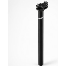 Heugers Tranz-X 31.6 mm Alüminyum Sele Borusu | Siyah 400 mm