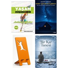Yazarın Kendi Yayını Yaşam Düşüncedir - Anlamlı Sözler - Özer Uçuran Çiller + Kuzey Işıklarının Şarkısı + Telefon Tutucu + Bir Kar Tanesi