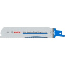 Pro Medium-Thick Metal S937BEF Hassas Panter Testere Bıçağı Metal Borular ve Profiller Demir Içermeyen Metaller Uzunluk 150 mm Professional Aksesuar Panter Testere