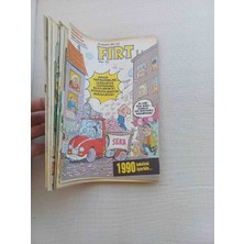 Firt Fırt Dergisi 9 Adet Sayi 515-598-611-616-618-629-649-654-721 Nolu Sayilar Her Fasikul 20 Ser Sayfa Temiz Kondisyonda 1986 Yili ile 1990 Arasi Yillara Ait Fasikuller