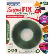 Vodaseal 10MMX5MT LED Montaj Bandı - Şeffaf