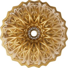 Nordic Ware Pişirme Kalıbı Kesim Kristal Kalıp Alüminyum Altın, 25,4 cm x 25,4 Cm, Nw 92877