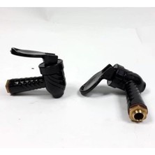 1 Adet Erkek Vidalı Iç Yapı Paslanmaz Prinç Maden Silikon Conta Sarı Metal Universal Semaver Musluğu