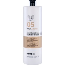 PURING 05 Hydrargan Normal ve Kuru Saçlar Için Argan & Keten Tohumlu Nemlendirici Saç Kremi 1000ML