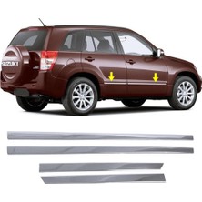 Melexı Suzukı Grand Vıtara 2005-2015 Arası Için Krom Yan Kapı Koruma Çıtası 4 Kapı