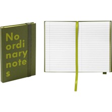 Nava NO330V No Ordinary Notes Yeşil Çizgili Defter