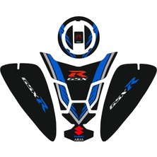 Aras Reklam ve Moto Aksesuar Suzuki R - Gsx Uyumlu Tank Pad Seti