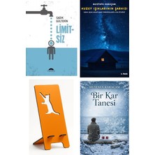 Motto Yayınları Limitsiz - Sadık Gültekin + Kuzey Işıklarının Şarkısı + Telefon Tutucu + Bir Kar Tanesi