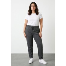 Stil Diva Şardonlu Cepli Jogger Pantolon