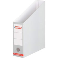 Bigpoint BP120-85 Karton Kutu Klasör Magazinlik, 6'li Set, Gri