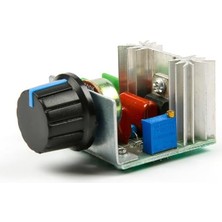 Tls Robotik 2000W Yüksek Güçlü Gerilim/voltaj Regülatör Motor Hız Kontrol Cihazı 50-220V 25A