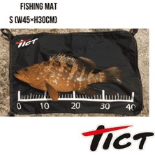 Tict Fishing Mat S Beden (45X30CM) Siyah Balıkçılık Matı