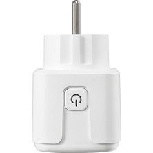 Mucize Smart Wifi Soketi, Akıllı Telefon Uygulaması, Alexa ve Google Asistanı ile Uyumlu, Enerji Izleme, 16 A, 3680 W, Beyaz
