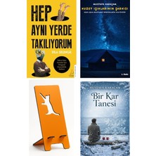 Destek Yayınları Hep Aynı Yerde Takılıyorum - Dila Selengil + Kuzey Işıklarının Şarkısı + Telefon Tutucu + Bir Kar Tanesi