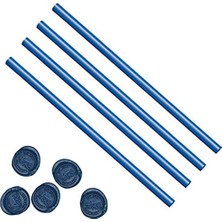 Mühür Mumu Çubuk Sıcak Tutkal 11MM x 30CM 4 Lü Lacivert Renk