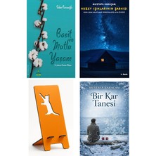 Cenevre Fikir Sanat Basit ve Mutlu Yaşam - Selen Baranoğlu + Kuzey Işıklarının Şarkısı + Telefon Tutucu + Bir Kar Tanesi