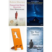 Pegasus Ferrari'sini Satan Bilge'nin Gizli Mektupları - Robin Sharma + Kuzey Işıklarının Şarkısı + Telefon Tutucu + Bir Kar Tanesi