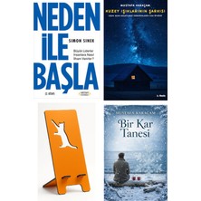 Arıtan Yayınevi Neden Ile Başla 2. Kitap - Simon Sinek + Kuzey Işıklarının Şarkısı + Telefon Tutucu + Bir Kar Tanesi
