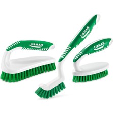 Libman Mutfak Fırçalama Fırçası Seti, Ev Kullanımı Için Temizleme Fırçaları, Bulaşık Fırçası, Mutfak Fırçaları, Bulaşık Fırçası, Fırçalama Fırçası, Uzun Saplı Fırçalama Fırçası, 3 Farklı Fırça Dahil