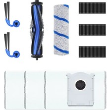 X11 Pro Omni Uyumlu 10 Parça Yedek Parça Seti (Ana Fırça, Rulo Mop, Filtre, Toz Torbası) - DKT10022