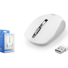 Everest Hp S1000 Plus 1600Dpı 2.4Ghz Wireless Beyaz Kablosuz Mouse (Pil İçinde)