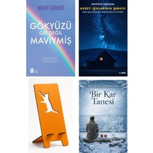 Mona Gökyüzü Gri Değil Maviymiş - Nihat Güneri + Kuzey Işıklarının Şarkısı + Telefon Tutucu + Bir Kar Tanesi