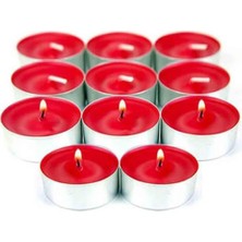 Orret Home Tealight Mum Seti, Para Mum, Çaydanlık Mumu, Dekorasyon ve Özel Günler Için Fondü