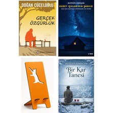 Remzi Kitabevi Gerçek Özgürlük - Doğan Cüceloğlu + Kuzey Işıklarının Şarkısı + Telefon Tutucu + Bir Kar Tanesi