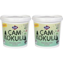 Zıpy Çam Kokulu Islak Kova Mendil 2X300 Adet, Günlük Yüzey Temizliği Için Ferah ve Pratik Temizlik Mendili (2'li, Çam Kokulu)