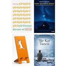 Timaş Yayınları Yürümeye Devam Et-Asla Pes Etme - Ferhat Kardaş + Kuzey Işıklarının Şarkısı + Telefon Tutucu + Bir Kar Tanesi