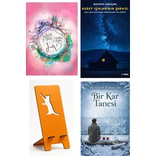 April Yayıncılık Mutluluk Projesi - Ev - Gretchen Rubin + Kuzey Işıklarının Şarkısı + Telefon Tutucu + Bir Kar Tanesi