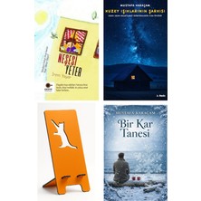 Cezve Kitap Neşesi Yeter - Irem Yaşar + Kuzey Işıklarının Şarkısı + Telefon Tutucu + Bir Kar Tanesi