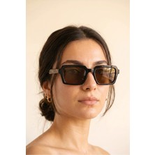 Chocolate Eyewear Uv 400 Koruma Polarize Kahverengi Kadın Güneş Gözlüğü