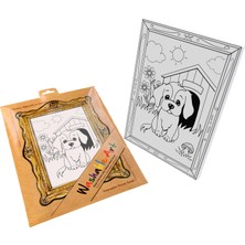 Akademi Çocuk Funny Mat -Washable Art - Köpek