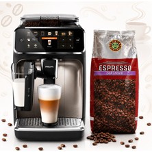 Philips Tam Otomatik Espresso Makinesi - 12 Içecek Seçeneği, Renkli (2 kg Kahve Hediyeli) Ekran, 4 Kullanıcı Profili, Ekstra Yoğun Aroma, Lattego Süt Sistemi, Sessiz Öğütücü