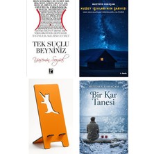 Pozitif Yayınları Tek Suçlu Beyniniz - Yasemin Soysal + Kuzey Işıklarının Şarkısı + Telefon Tutucu + Bir Kar Tanesi