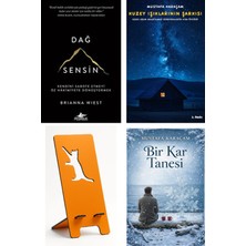 Pegasus Dağ Sensin: Kendini Sabote Etmeyi Öz Hakimiyete... - Brianna Wiest + Kuzey Işıklarının Şarkısı + Telefon Tutucu + Bir Kar Tanesi