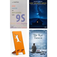Aile Huzur ve Mutluluğu Için 9s - Cemil Paslı + Kuzey Işıklarının Şarkısı + Telefon Tutucu + Bir Kar Tanesi