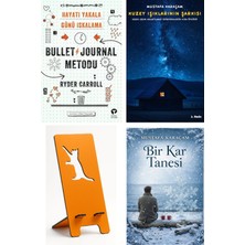 Turkuvaz Kitap Bullet Journal Metodu - Ryder Carroll + Kuzey Işıklarının Şarkısı + Telefon Tutucu + Bir Kar Tanesi
