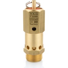 Yks 1/4" 2 Bar Standart Basınçlı Emniyet Ventili