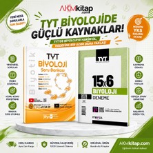 Akm Kitap Biyotik Tyt Biyoloji Soru Bankası ve Marka Deneme Seti 2 Kitap