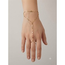 Akfecan Çelik Zincir Model Şahmeran Bileklik