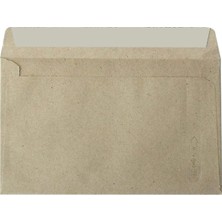 Doğan Elvan Zarfı 114-162 90GR Kraft Silikonlu 500 Lü (1 Paket 500 Adet)