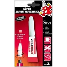Seramik Kauçuk Kağıt Metal Cam Ahşap Süper Japon Yapıştırıcısı
